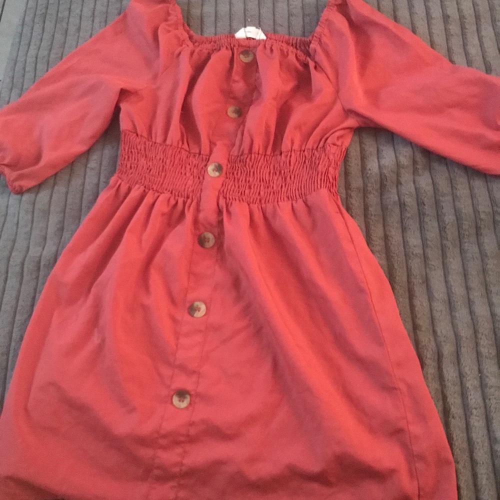 Off the shoulder summer dress